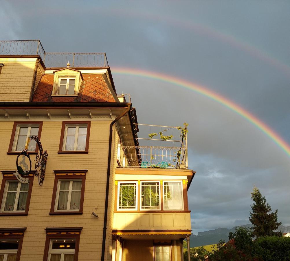 B&B Gaestehaus Roessli Schwellbrunn Exterior foto